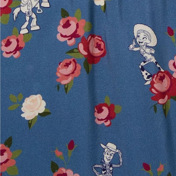 Her Universe Disney Pixar Toy Story Floral Tie Back Plus Size 3 Dress - Picture 4 of 15